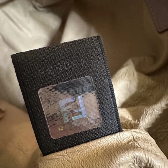 Fendi Mauve Monogram Cosmetic Bag - Picture 8 of 9